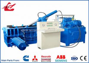China Aluminum Wires Scrap Metal Baler Machine For Steel Plants Recycling Companies wholesale