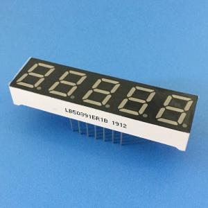 China Super Bright Red 7 Segment LED Display 0.39inch 5 Digit Common Anode for Digital Frequency Convertor wholesale