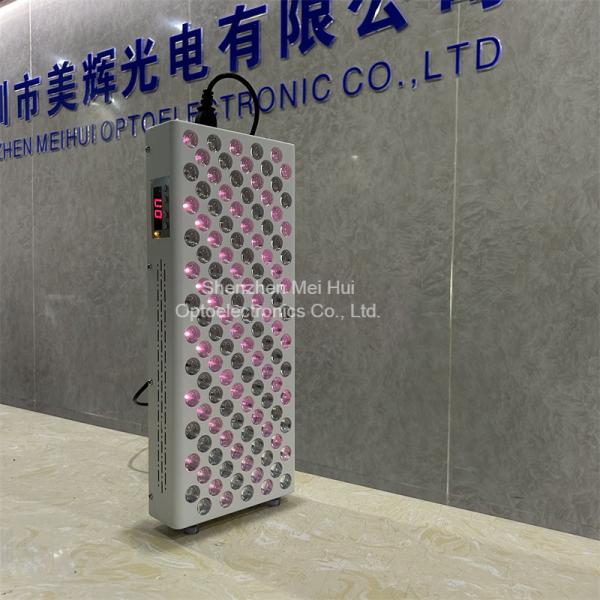 600W Red Light Therapy Panel front view showing LED array and modern design
