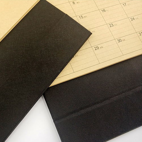 Stereoscopic Triangle Desk Wall Calendar Black Board Eco Friendly Kraft Paper