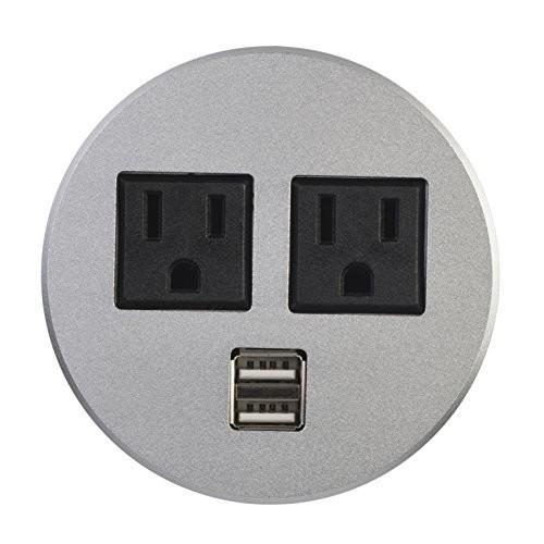 High Safety Round Power Socket , Round Receptacle Outlet Automatically Ectronics