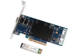 China 10G Single Port Gigabit Ethernet Server LAN Card Intel 82599EN Gigabit Controller Fiber Server Network Interface Cards wholesale