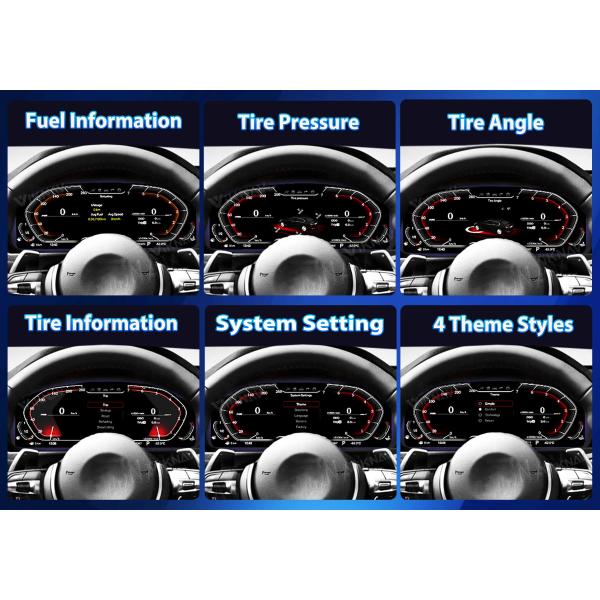 VIKNAV Digital Instrument Cluster For BMW 3series 3series GT 4series 2013-2019