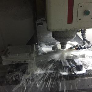 Mechanical CNC Milling Aluminum Part Sanding Polishing Surface Finish