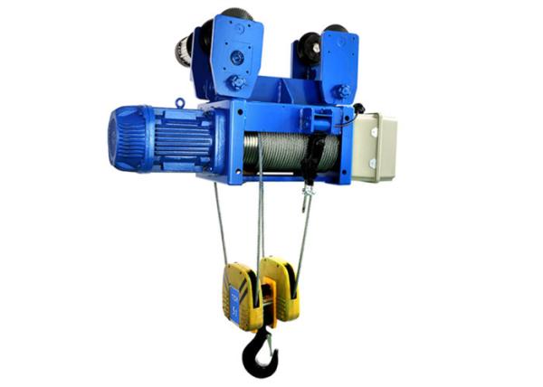 Quality High Efficiency Workshop Electric Wire Rope Hoists Custom Voltage for sale