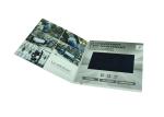 UV printing brochure 4.3 inch TFT lcd video greeting card, Custom lcd video card