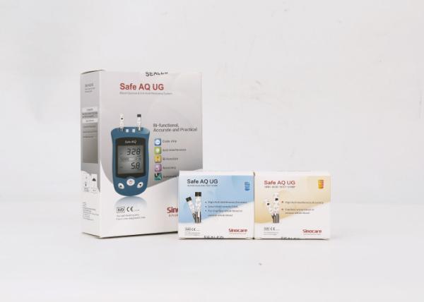 Quality Accurate Diabetic Blood Sugar Monitoring System Easy Disposal With Uric Acid Function for sale
