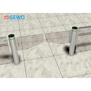Supermarket Entrance Swing Barrier Gate , Security Entrance Swing Gate Access Control System