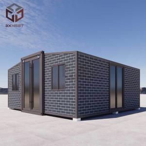 2200mm W Foldable Tiny House Container Mobile Home Hurricane Proof