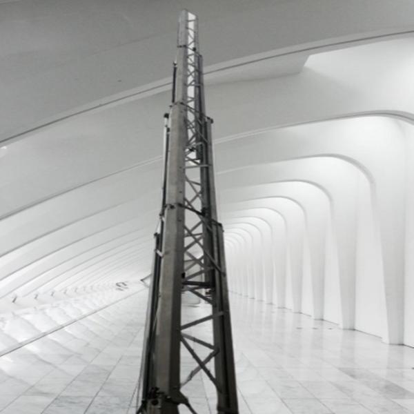 China Steel Tripod Manual Winch Up 20M Lattice Steel Towers on sale