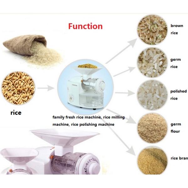 family fresh rice machine, rice milling machine, health rice polishing machine