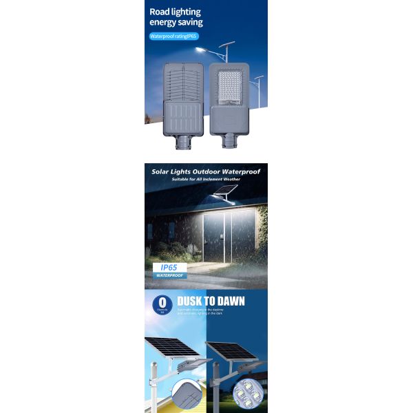 Energy Saving Solar Street Light LED Road Lamp for Outdoor Lighting
