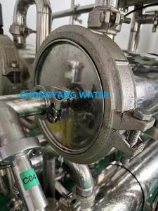 China 4 End Clamp Stainless Steel RO Membrane Housing Membrane Stainless Steel Pressure Vessel wholesale