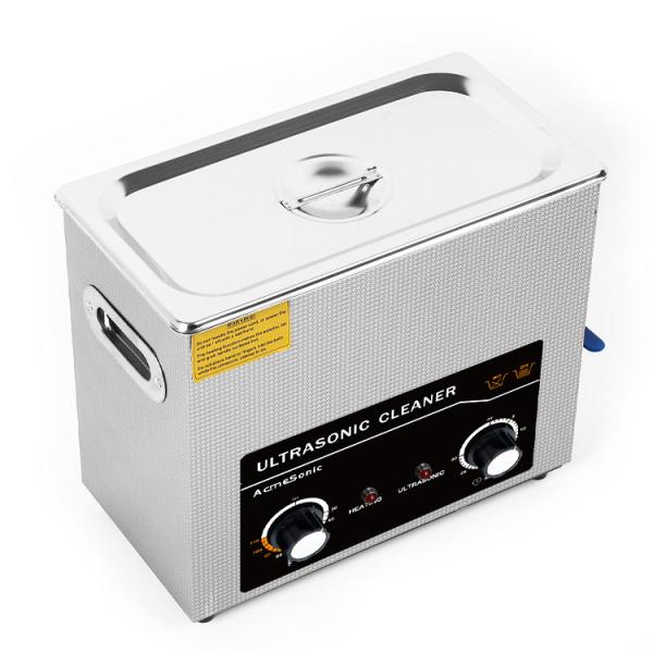 Quality 6L Hot Water Cleaning Mechanical power ultrasonic cleaner 480W New Device With Heating Control for sale