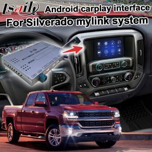 China Android 9.0 navigation box for Chevrolet Silverado video interface with rearview WiFi video mirror link wholesale