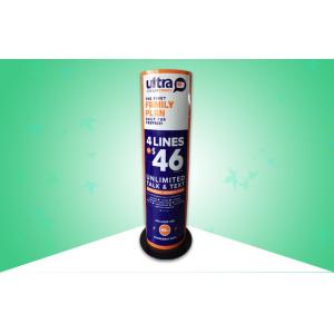 China Popup Sign Totem Display Cardboard Standees Light Weight Unique Design wholesale