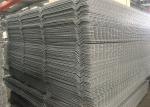 V bend 358 Wire Fence Panels Galvanized Anti Climb Metal 358 Security Wire Mesh