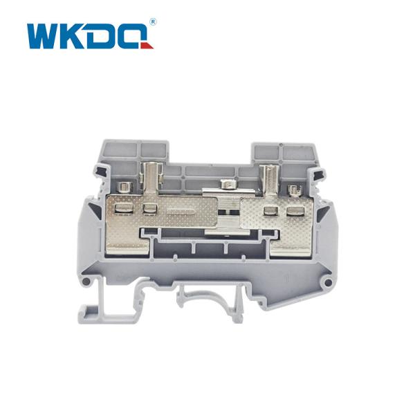 JERTK/S Din Rail Screw Terminal Block 6mm2 Test Disconnect Terminal Block