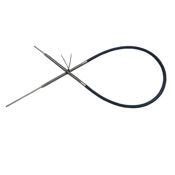Quality Mechanical Control Cable Push-Pull Throttle Cable With Long Thread Conduit Cap for sale