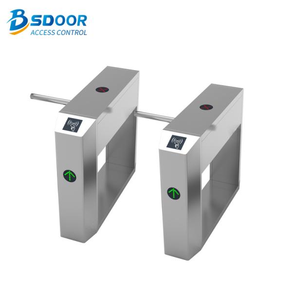 Quality Semi Automatic Drop Arm Half Height Turnstile Tripod Access Control System for sale