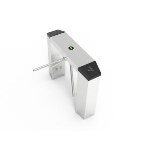 Bi Direction Stainless Steel Bar Turnstiles , Gym Turnstiles Access Control