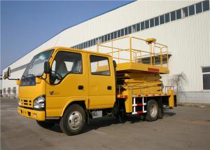 China ISUZU Chassis 4x2 Drive 22M Telescopic Boom Truck Mounted Aerial Platforms 90km/H wholesale