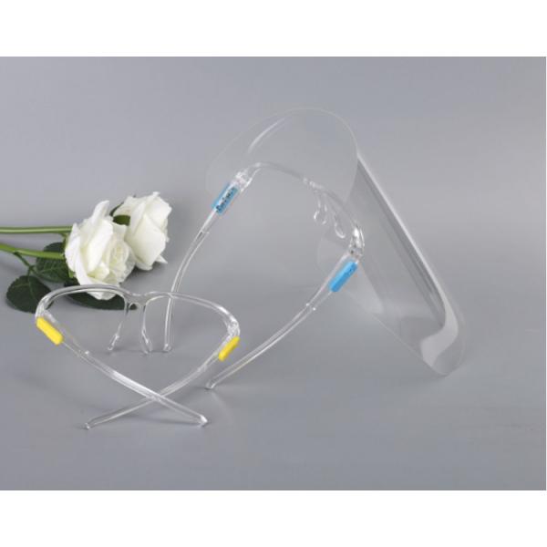 0.m 28*21cm Disposable Protective Face Shield With Glasses Frame