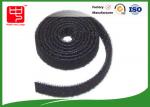 gripping hook & loop cable ties in black , Silk printing