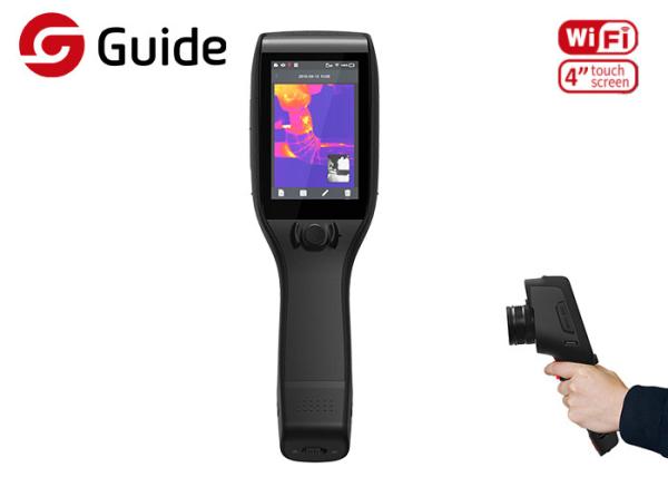 Quality Guide D384F Portable IR Thermographic Camera Infrared Thermal Imager Thermal Imaging Camera with 4" Bright LCD Touch Sce for sale
