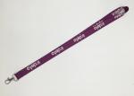 Custom sublimated polyester lanyards with different letters with lobster clips