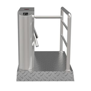 China Ticket System Tripod Turnstile Gate Barcode RFID Fingerprint Access Control wholesale