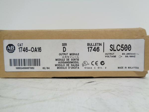 1746-OA16 1746OA16 Digital Input Output Module Allen Bradley Output Module