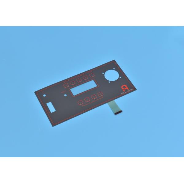 Embossed Led Tactile Membrane Switches Touchable Multiple Windows