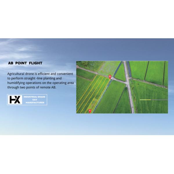 45min Long Range Drones 16 Liter Seeding Fertilizer Spraying Drone In Agriculture HXF16