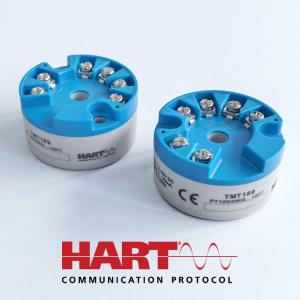 China PT100 Head Mounted Temperature Transmitter 2 Wire 4-20mA Output wholesale