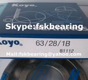 China Automobile Gearbox SKF 63/28 Single Row ABEC 7 Bearings Steel Balls wholesale