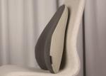 Office Traveling Memory Foam Back Support Cushion 50D Density Custom Color