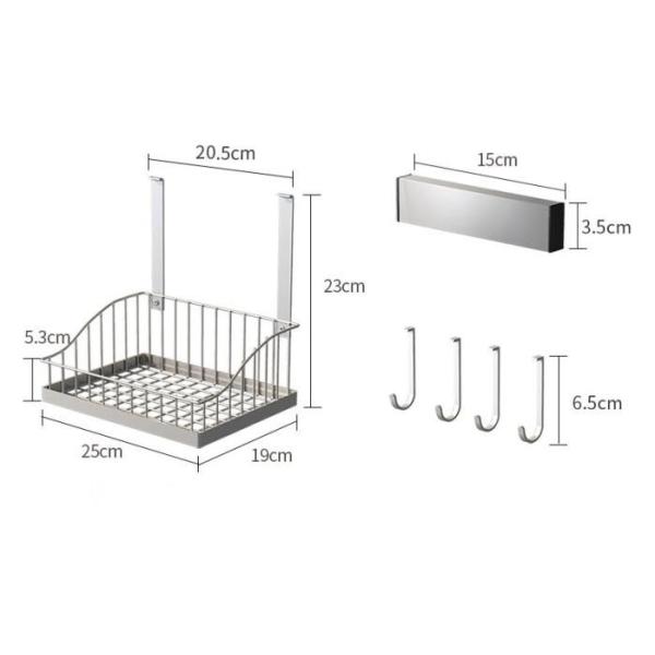 Quality Scratch - Proof Polished Hanging Kitchen Baskets Without Hole Punch for sale