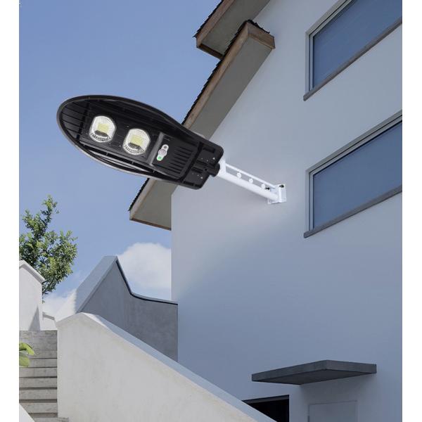 motion sensor wall mount waterproof IP65 ABS material integrated all in one solar street light outdoor 20w 40w 60w 80w