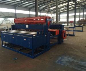 China Construction Mesh Wire Mesh Welding Machine / Fully Automatic Welded Grid Panel Machine wholesale