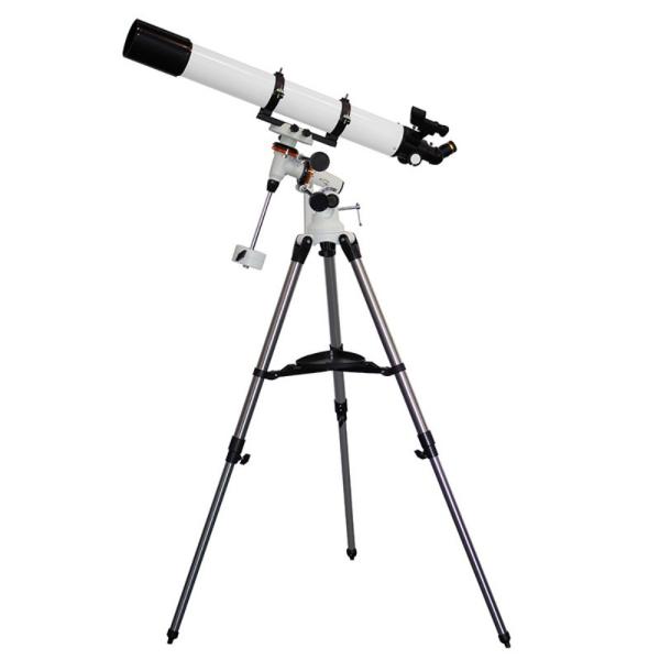 EQ80900 Refracting Telescope Focal Length 900Mm Adjustable Portable Travel