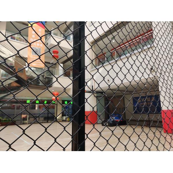 Chain Link Fence Mesh 3mm Wire OD 150g/m2 Coating Rhomboid