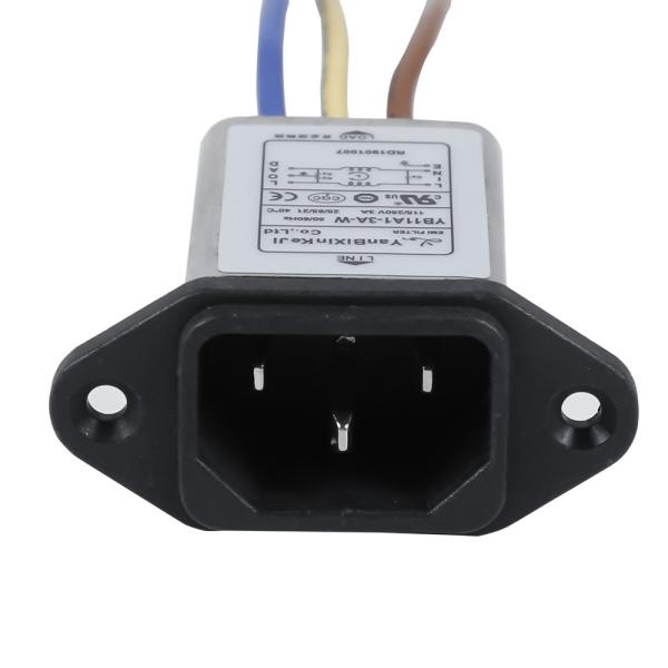 YB11A1 IEC Inlet Filter Single Phase Emi Filter Suitable For 220V Voltage