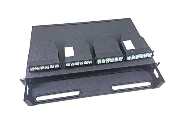Quality OS2 MPO MTP Fiber Patch Panel Single Mode LSZH Jacket Fanout 8 Cores for sale