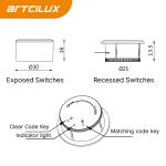 Surface Mounted Wireless Sensor Switch for Energy Applications RF Technology