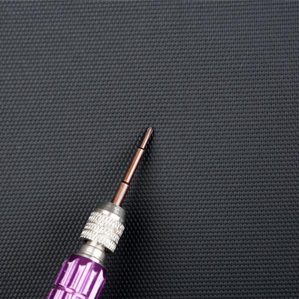 ready goods black waterproof material laptop backpack EVA padded back