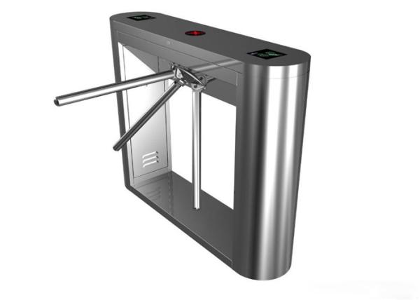 Quality Double Direction Speed Gate Turnstile , QR Scanner Rotating Access Control Turnstiles for sale