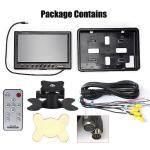Remote Control Car Rear View Monitor 2 Video Input Operating Temp -10℃ To 65℃