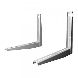 China 0.4-3mm Thickness Steel L Shape Bracket for Air Conditioner Shelf Support Made of Metal on sale