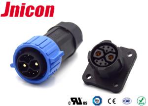 China M23 Signal 8 Pin Waterproof Connector Push Lock 50A Power IP67 For Battery Pack wholesale